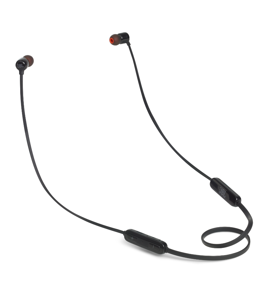 T110BT In Ear Bluetooth Headphones Black 