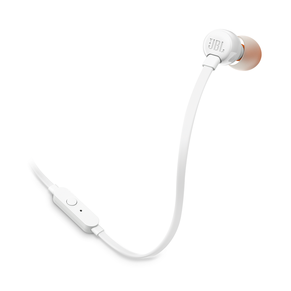 JBL T110 In Ear Headphones White