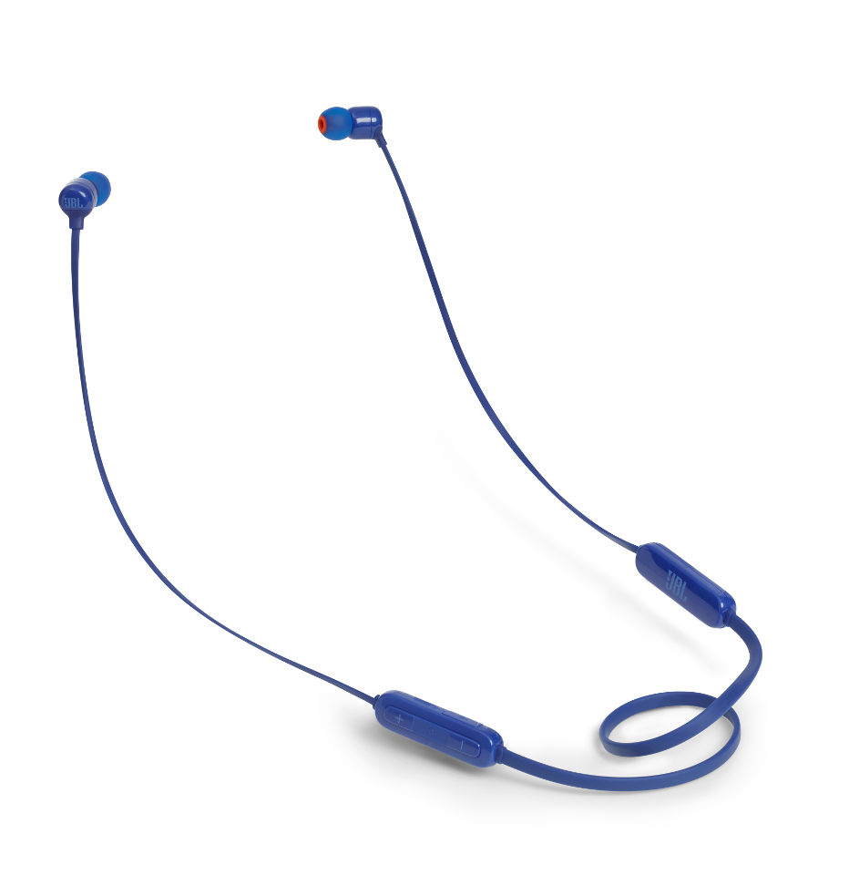 JBL T110BT In Ear Bluetooth Headphones Blue